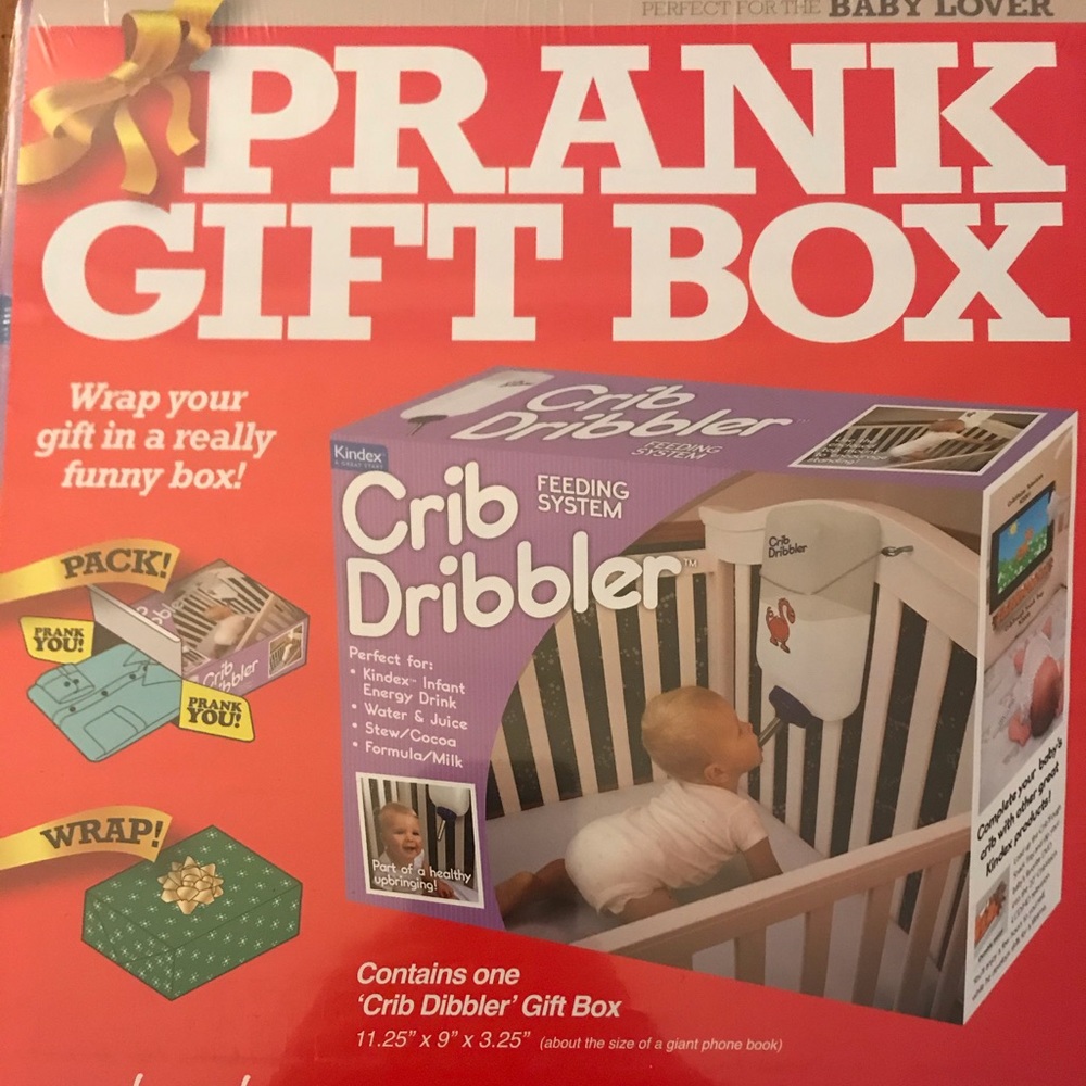 Bundle of two sealed Prank Gift boxes
